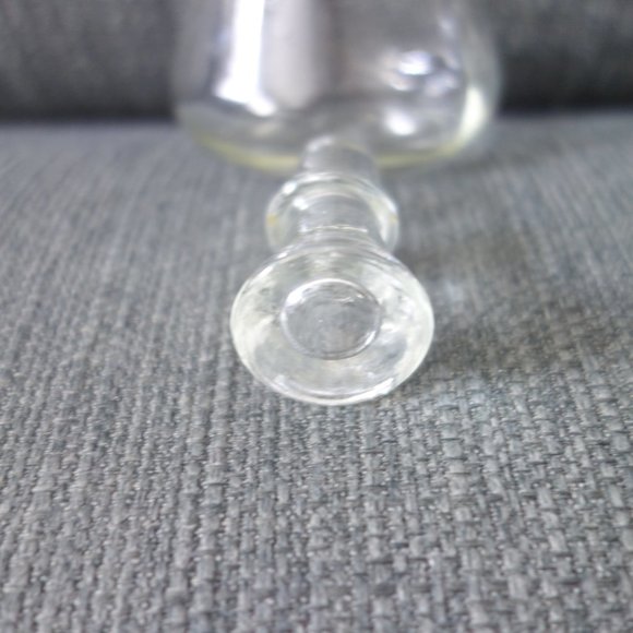 Vintage Glass Salad Dressing Shaker with Glass Lid - Picture 8 of 14